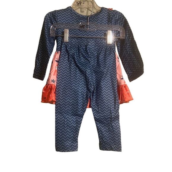 Pete &‎ Lucy Monkeying around pant Set size 6/12months - Picture 8 of 9